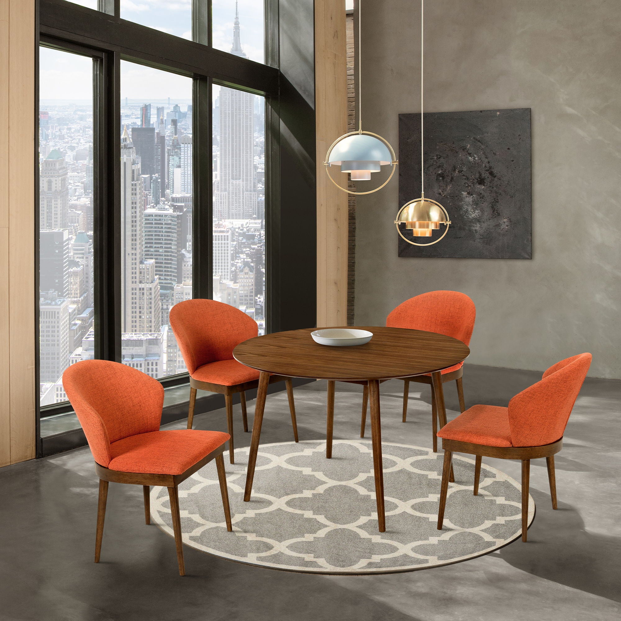 Arcadia And Juno - 48" Round Dining Room Set
