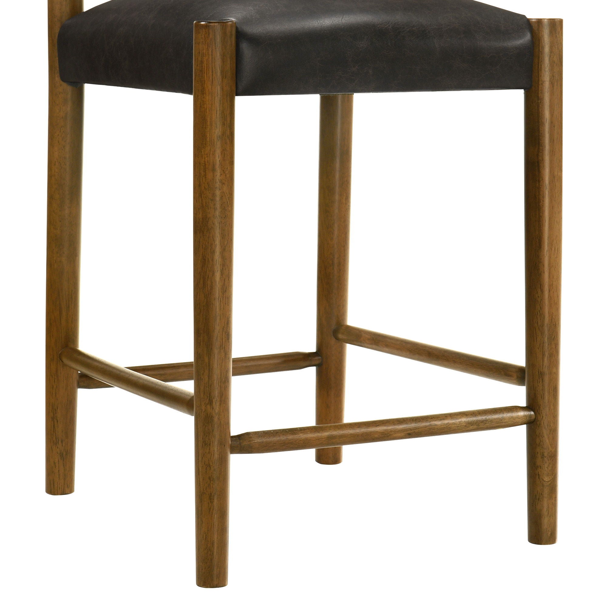 Bennet - Modern Wood Counter Height Kitchen Bar Stool