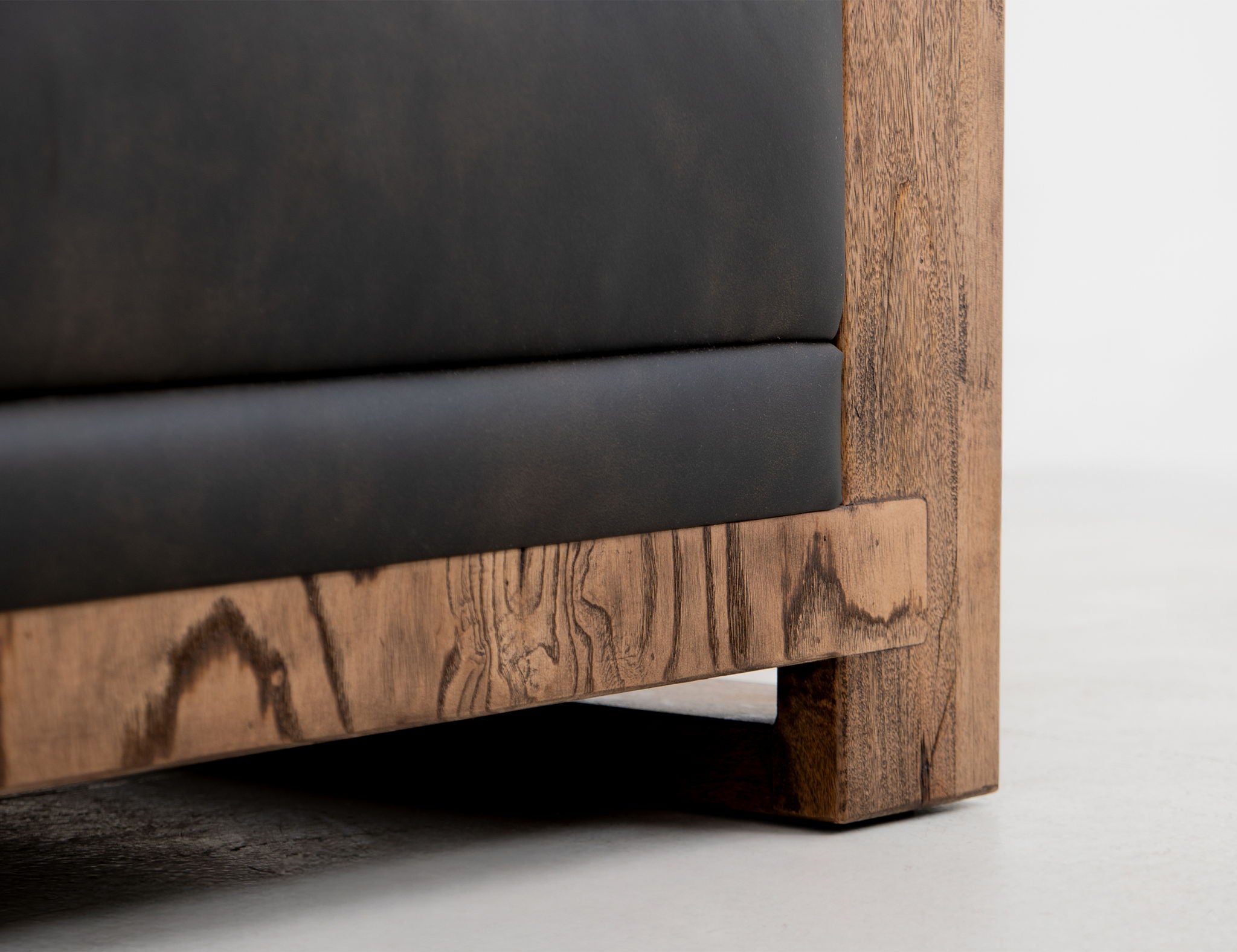 Ancora - Sofa - Dark Gray / Light Brown