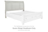 Robbinsdale - Queen Sleigh Headboard - Antique White
