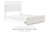 Altyra - Queen Storage Footboard - White