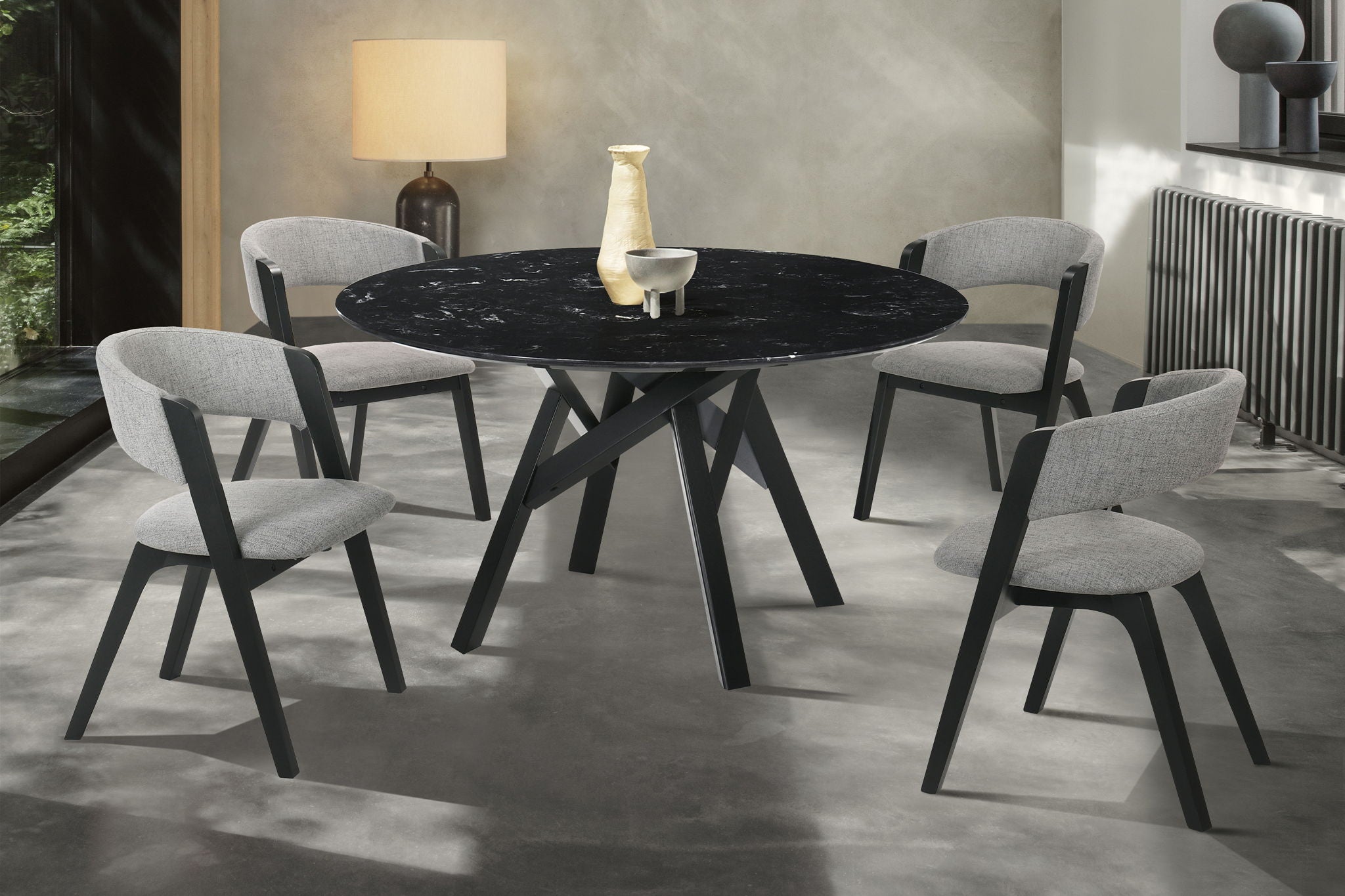 Venus And Rowan - Round Dining Set