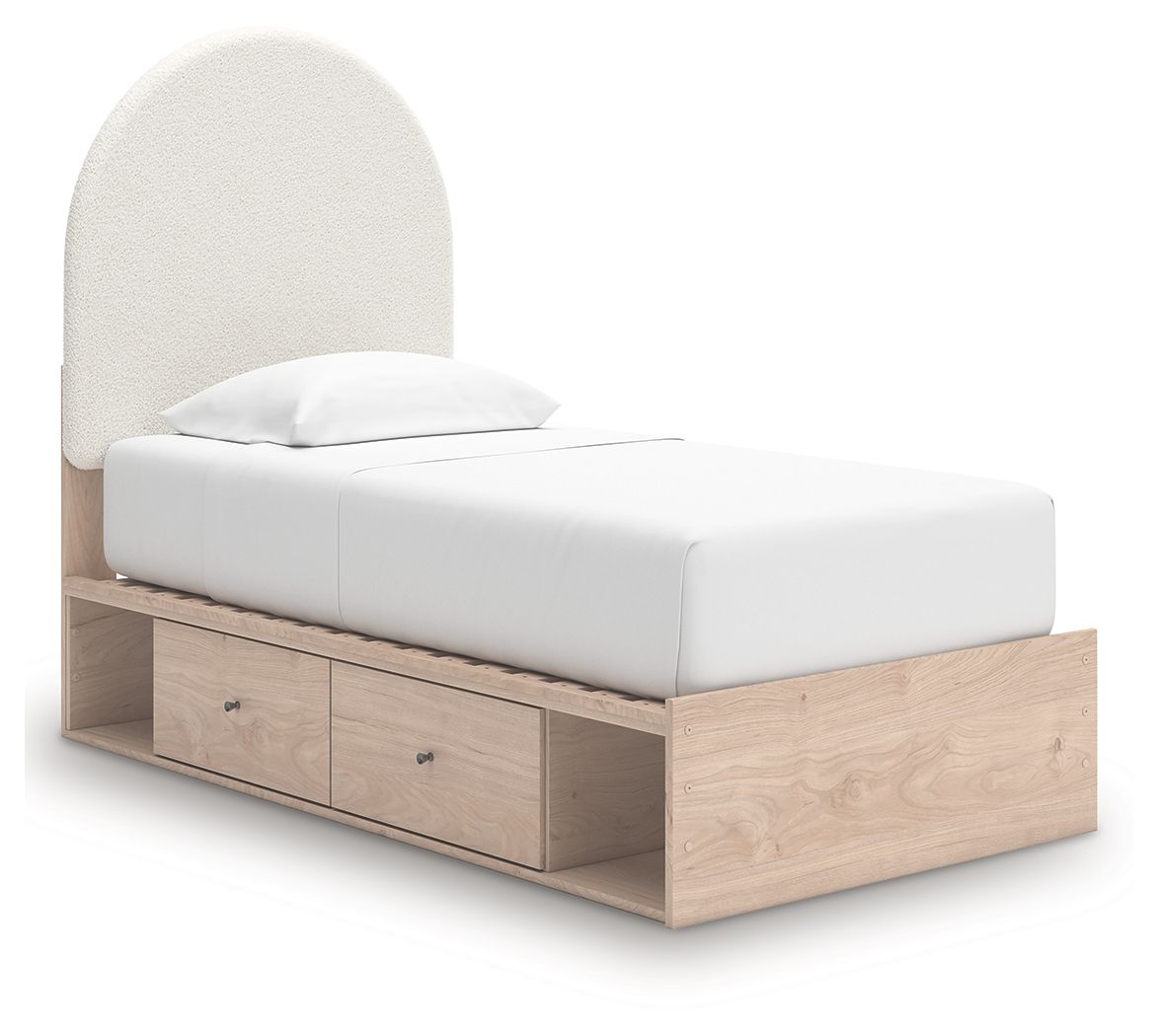 Arloster - Upholstered Panel Bed