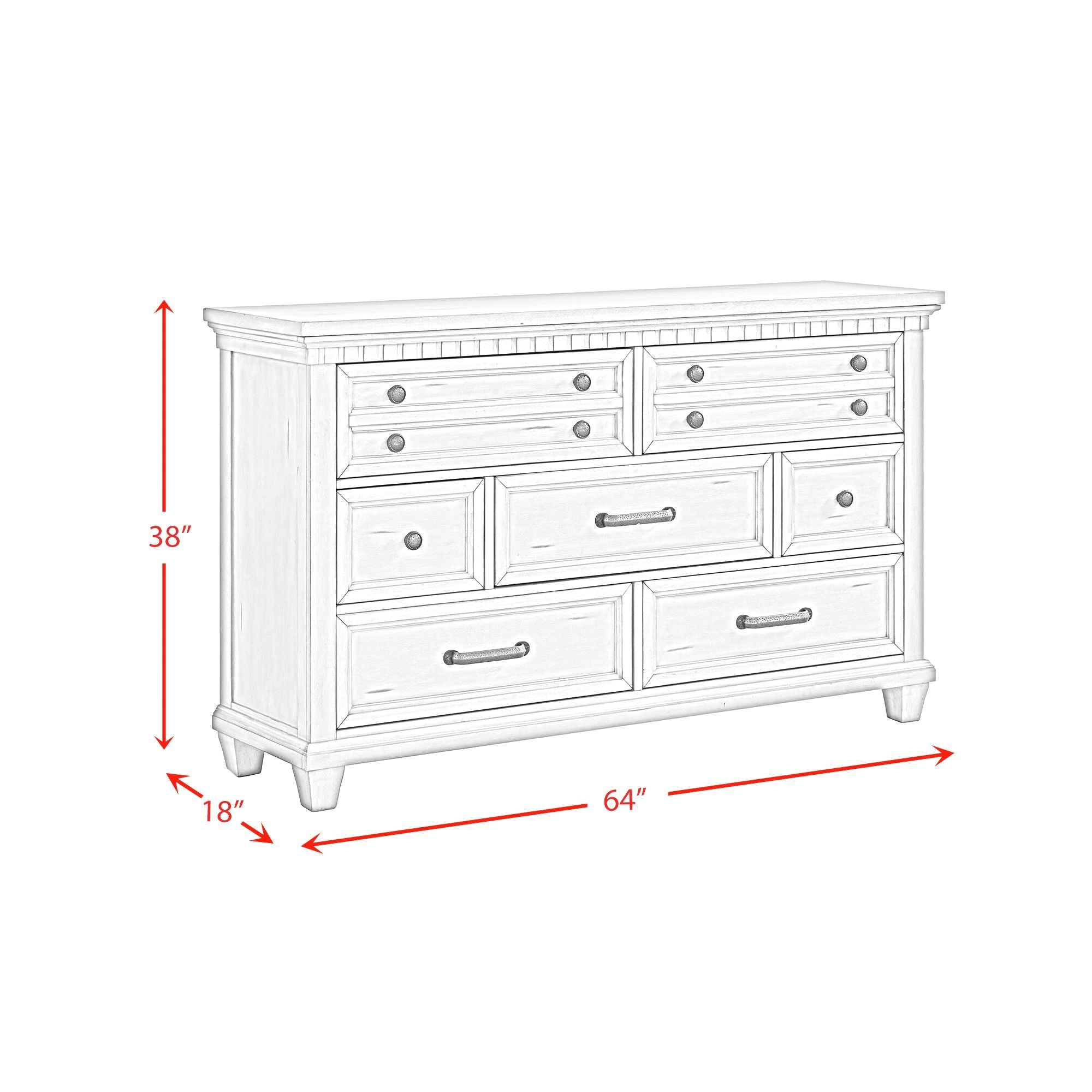 Mccoy - 7 Drawer Dresser