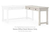Robbinsdale - Home Office Desk Return - Antique White