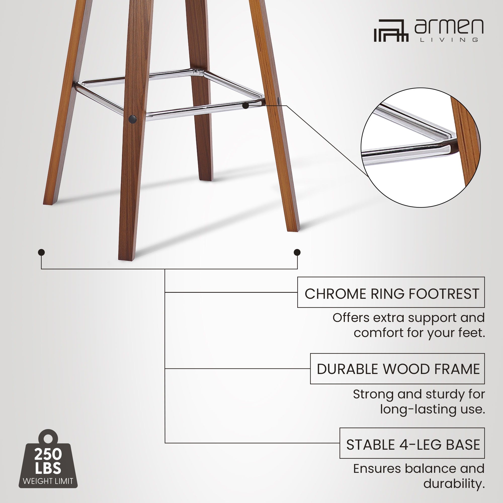 Tyler - 26" Counter Height Swivel Bar Stool
