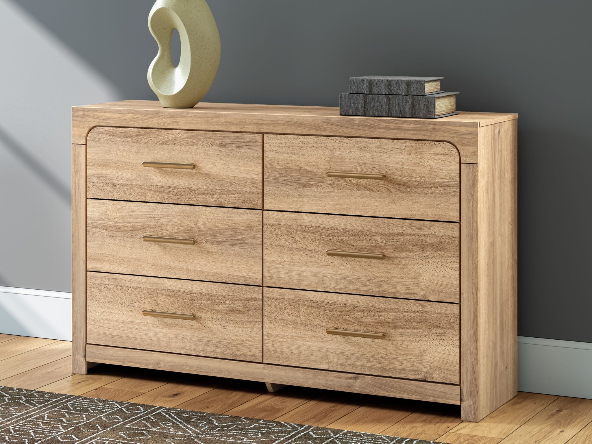 Kinlanni - Six Drawer Dresser