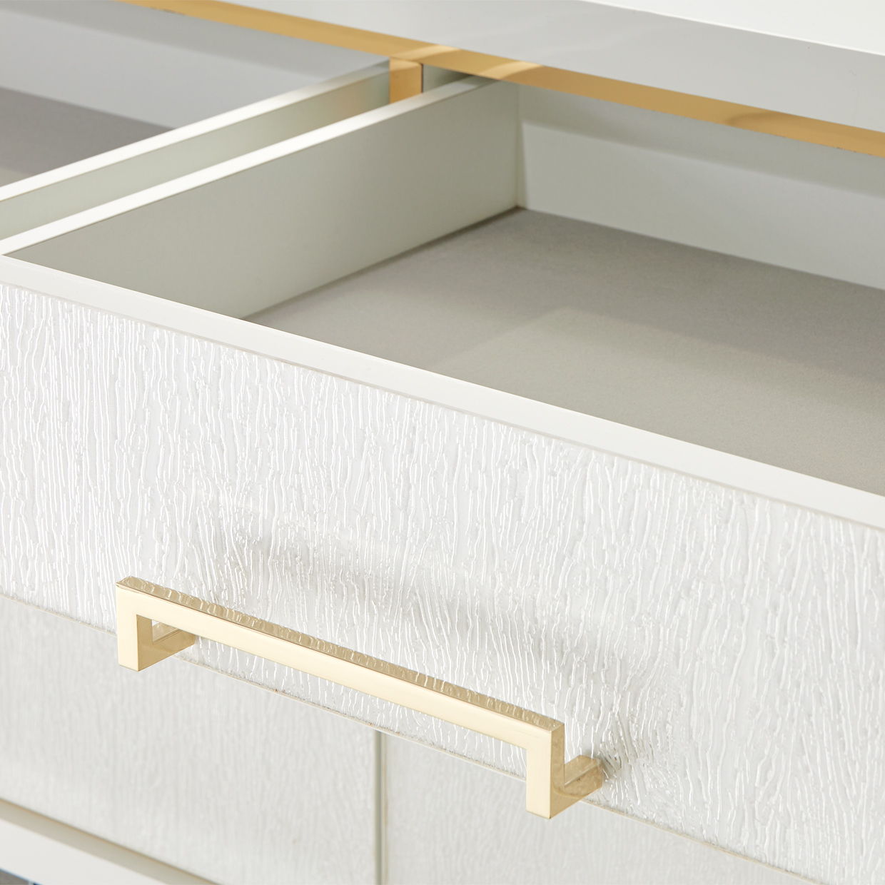 Palm Gate - Media Cabinet - Cloud White