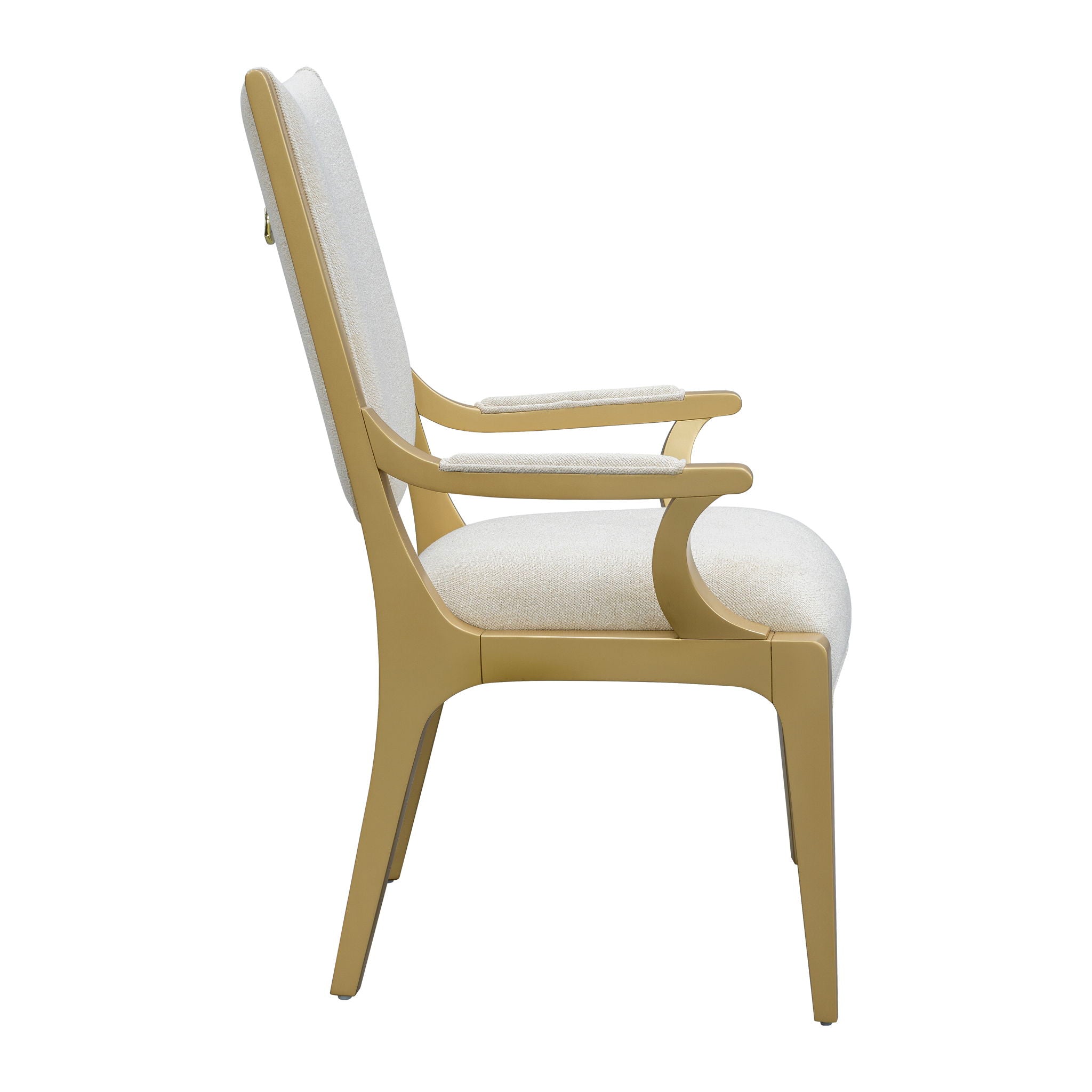 Scotts Square - Dining Arm Chair - Light Champagne