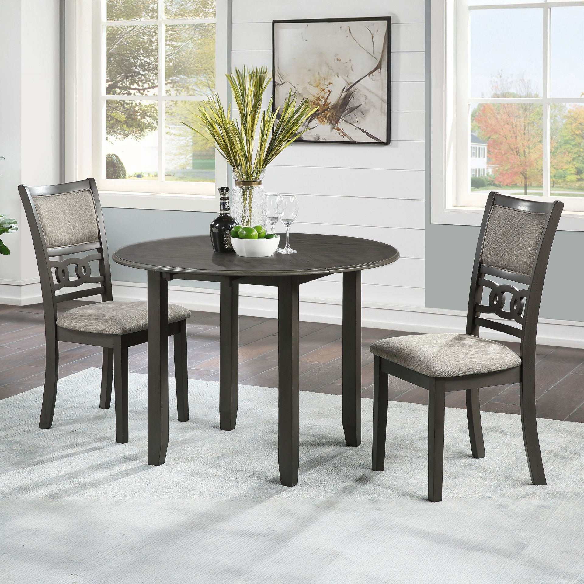 Gia - Table Set With 2 Chairs