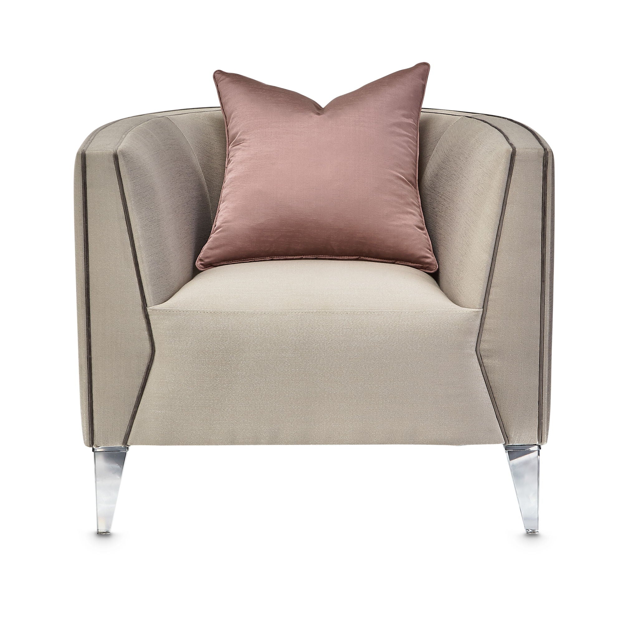 Linea - Matching Chair - Metallic / SilverMist