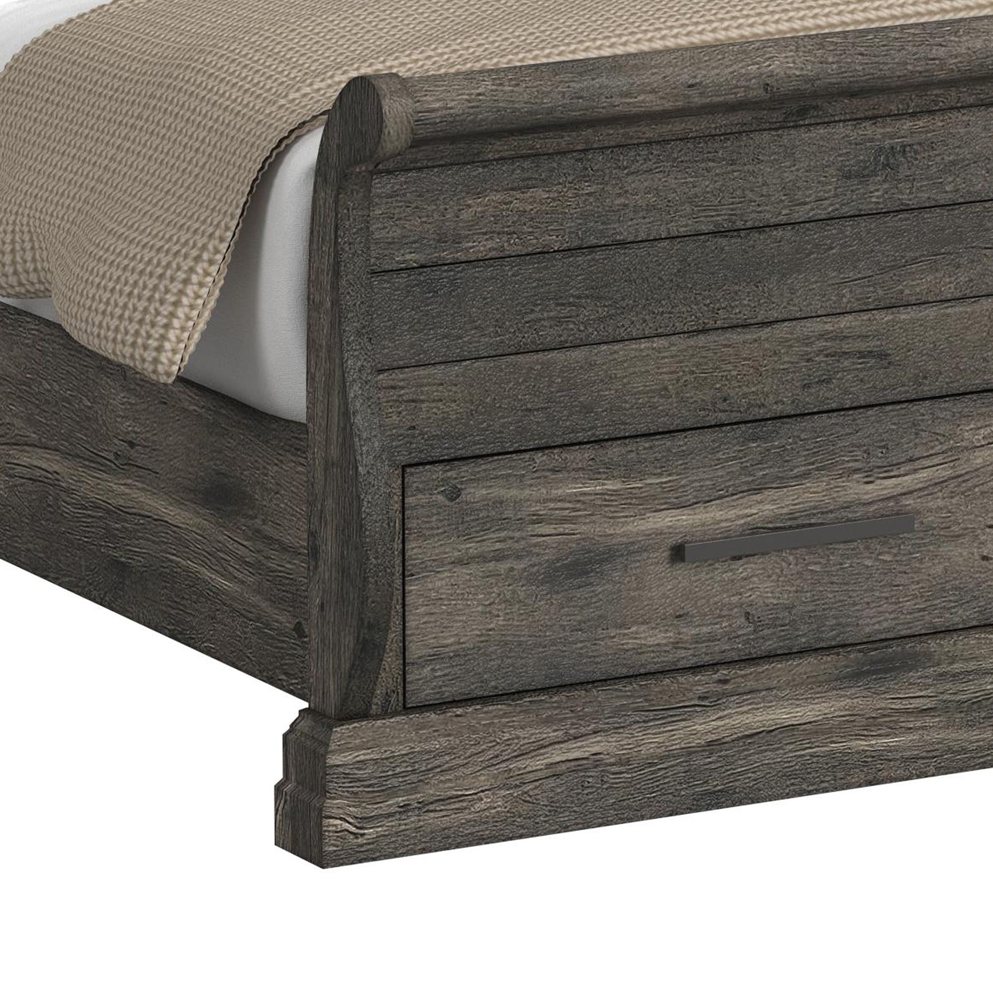 Park Ridge - Sleigh Storage Bed