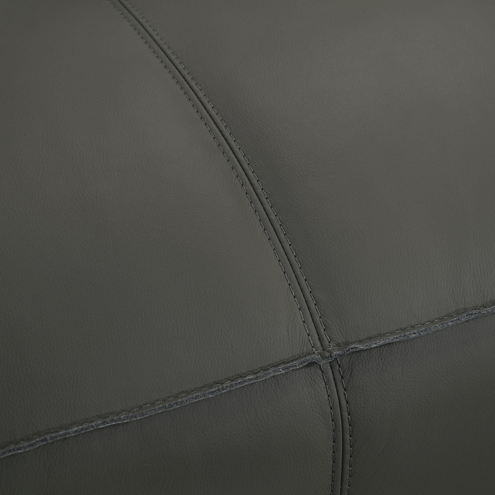 Clayton - Leather Loveseat With Track Arms