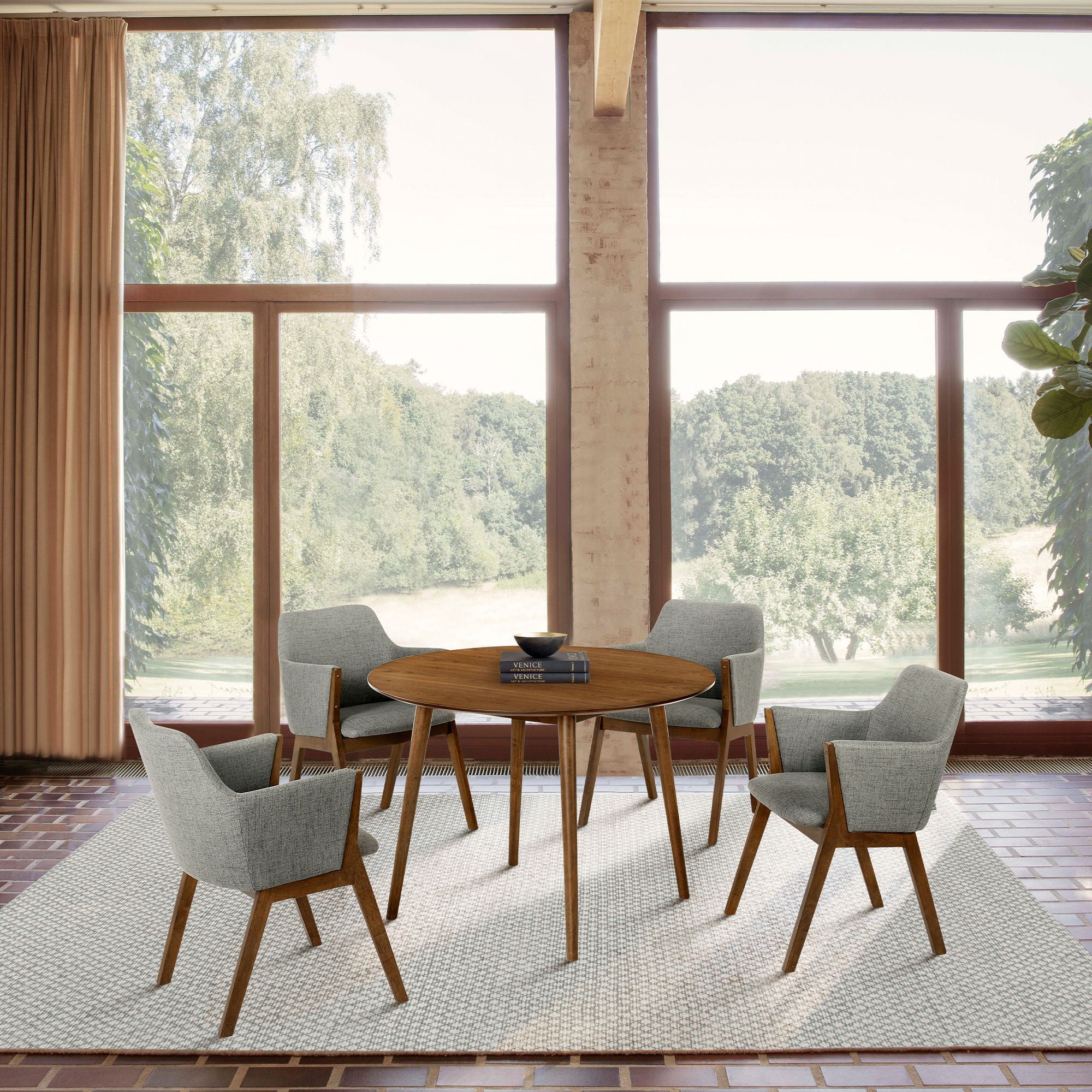 Arcadia And Renzo - 42" Round Dining Room Set