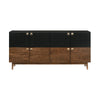 Amigo - Veneer Buffet - Black / Walnut