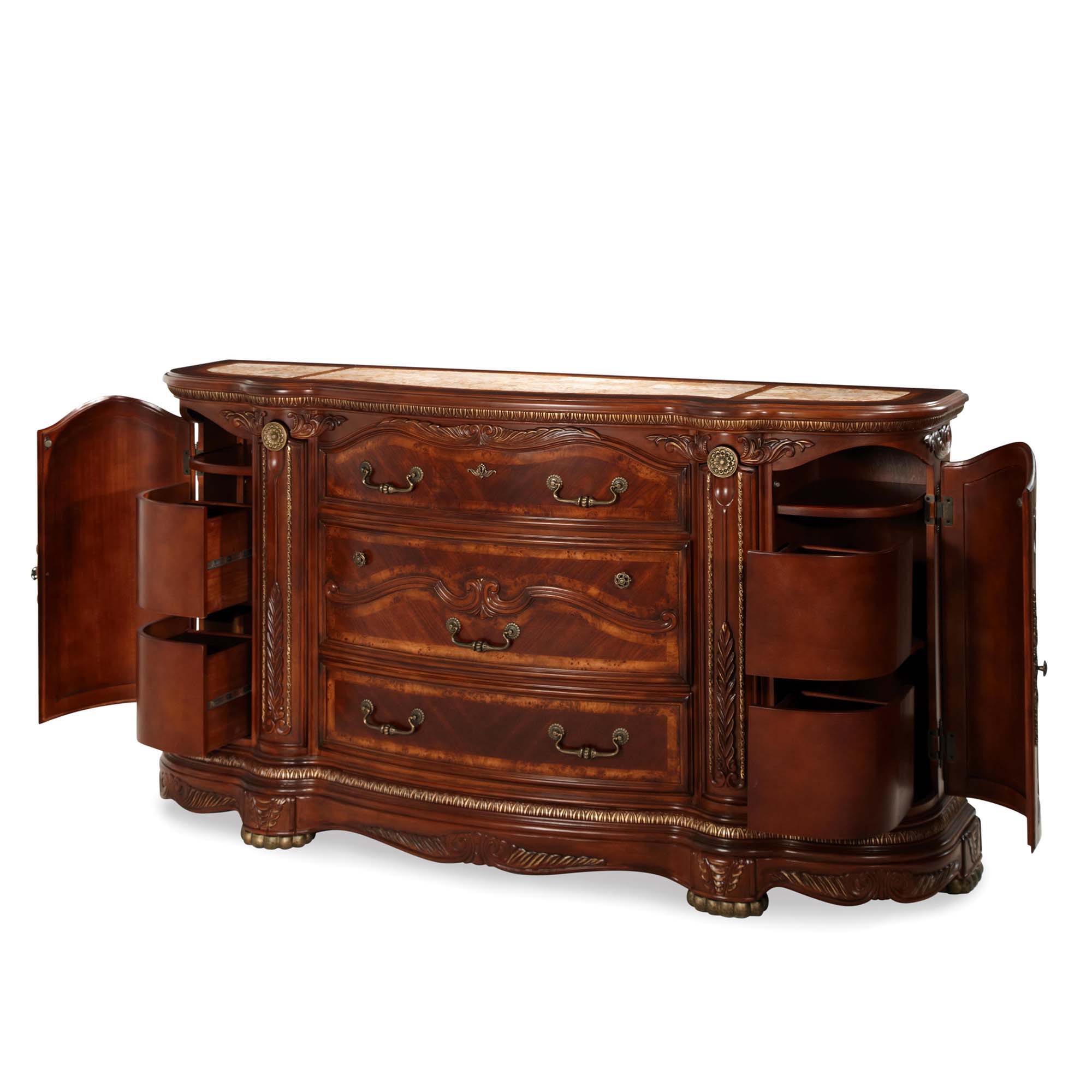 Cortina - Dresser - Honey Walnut