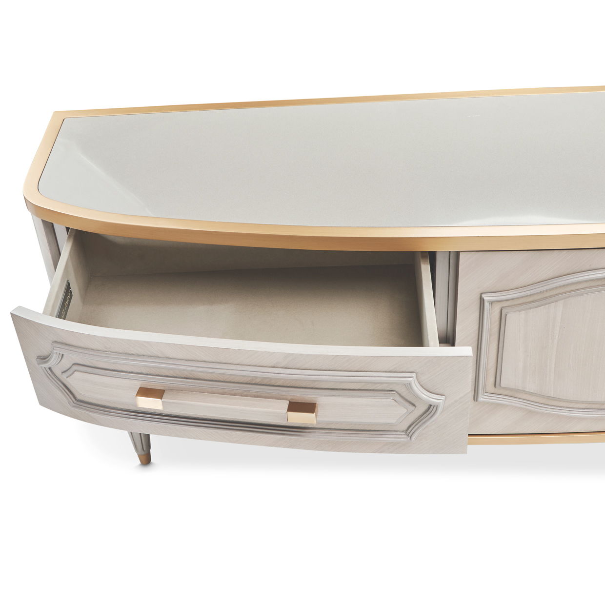 St. Charles - Media Cabinet - Dove Gray