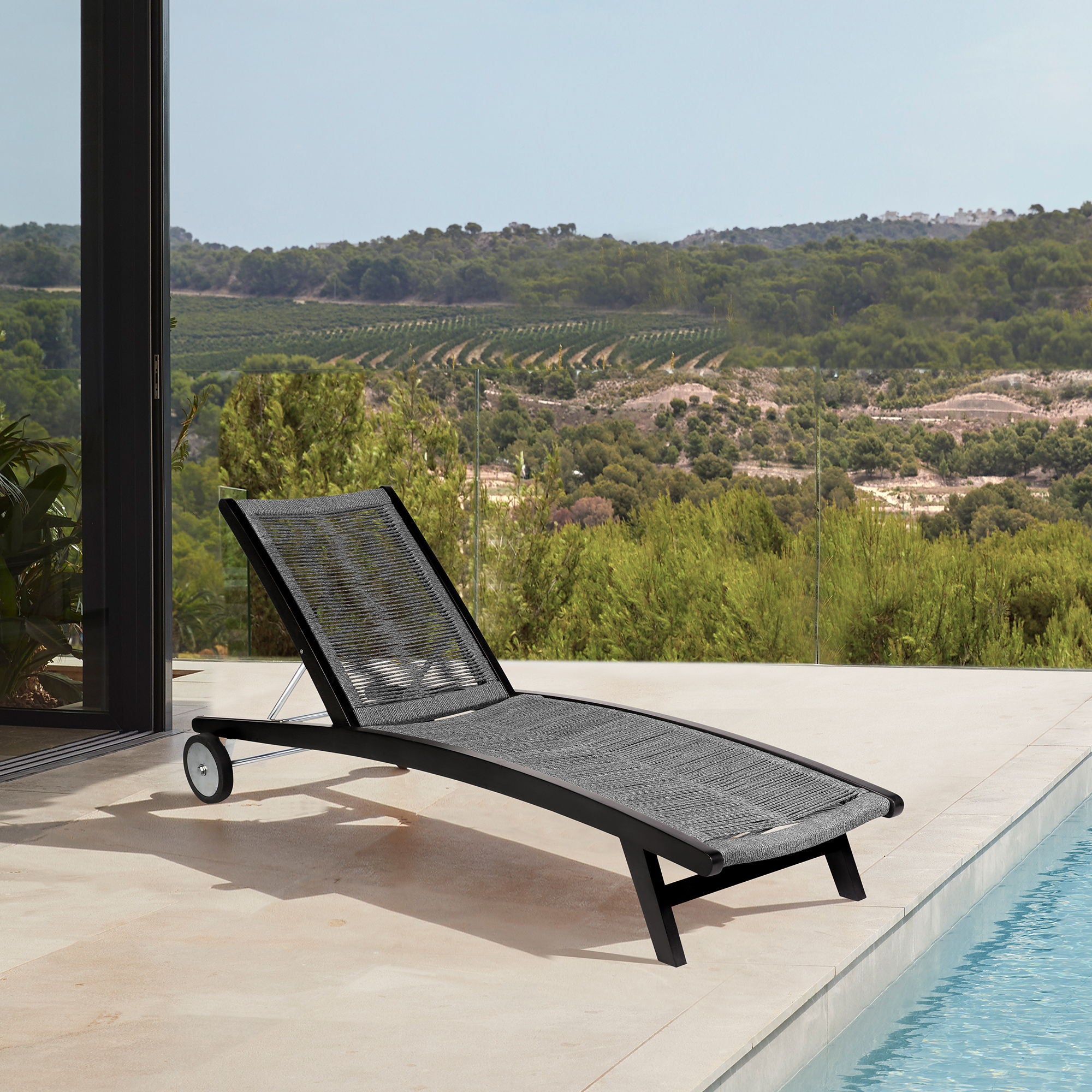 Chateau - Outdoor Patio Adjustable Chaise Lounge Chair