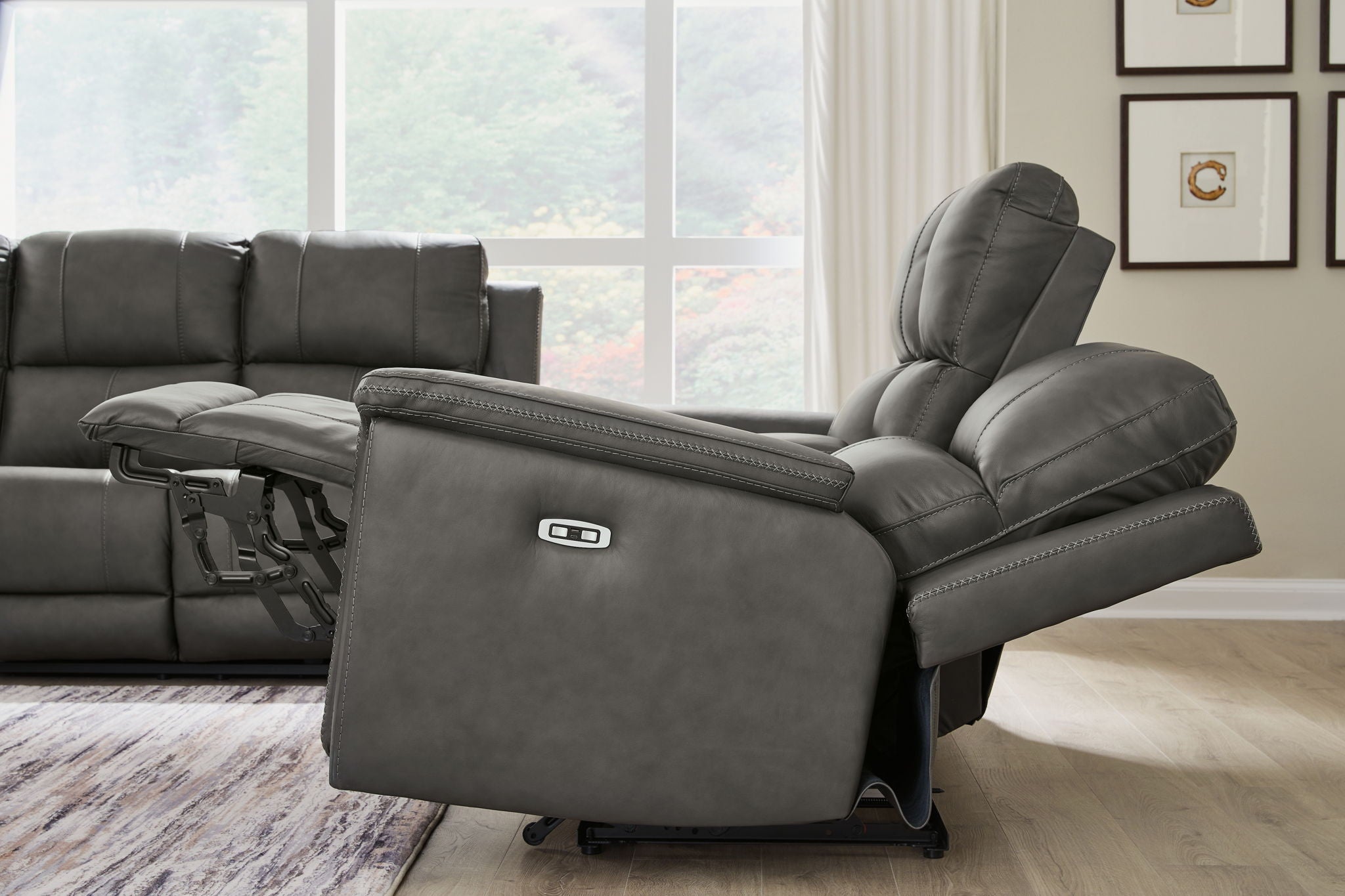 Bleckley - Power Reclining Sofa With Adjustable Headrest