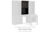 Beckincreek - Door Hutch - Black