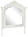 Montelaine - Bedroom Mirror - Antique White