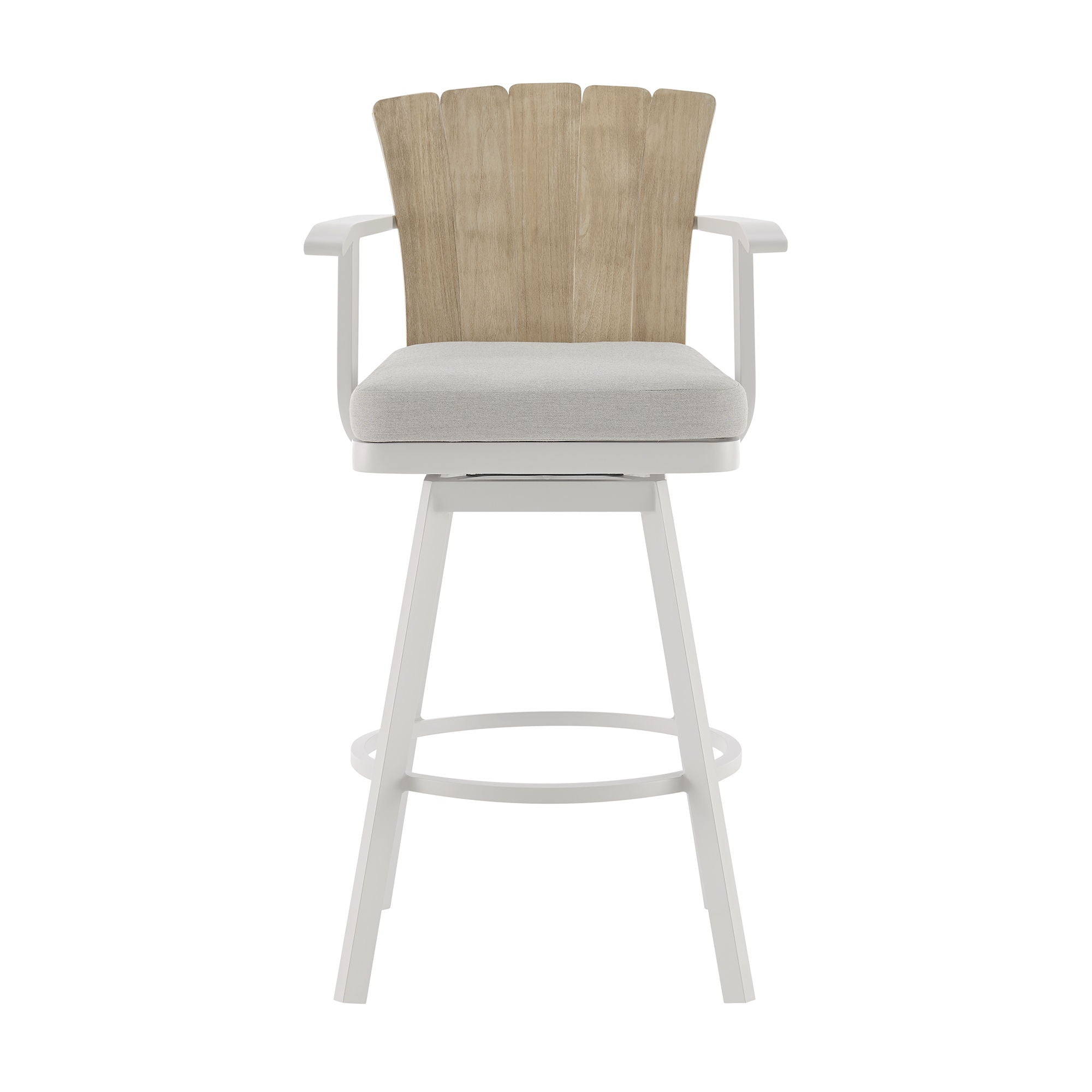 Hazel - Outdoor Patio Swivel Counter Stool Set