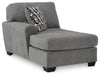 Birkdale Court - Laf Corner Chaise - Gray