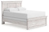 Makidern - Queen Panel Bed - Whitewash