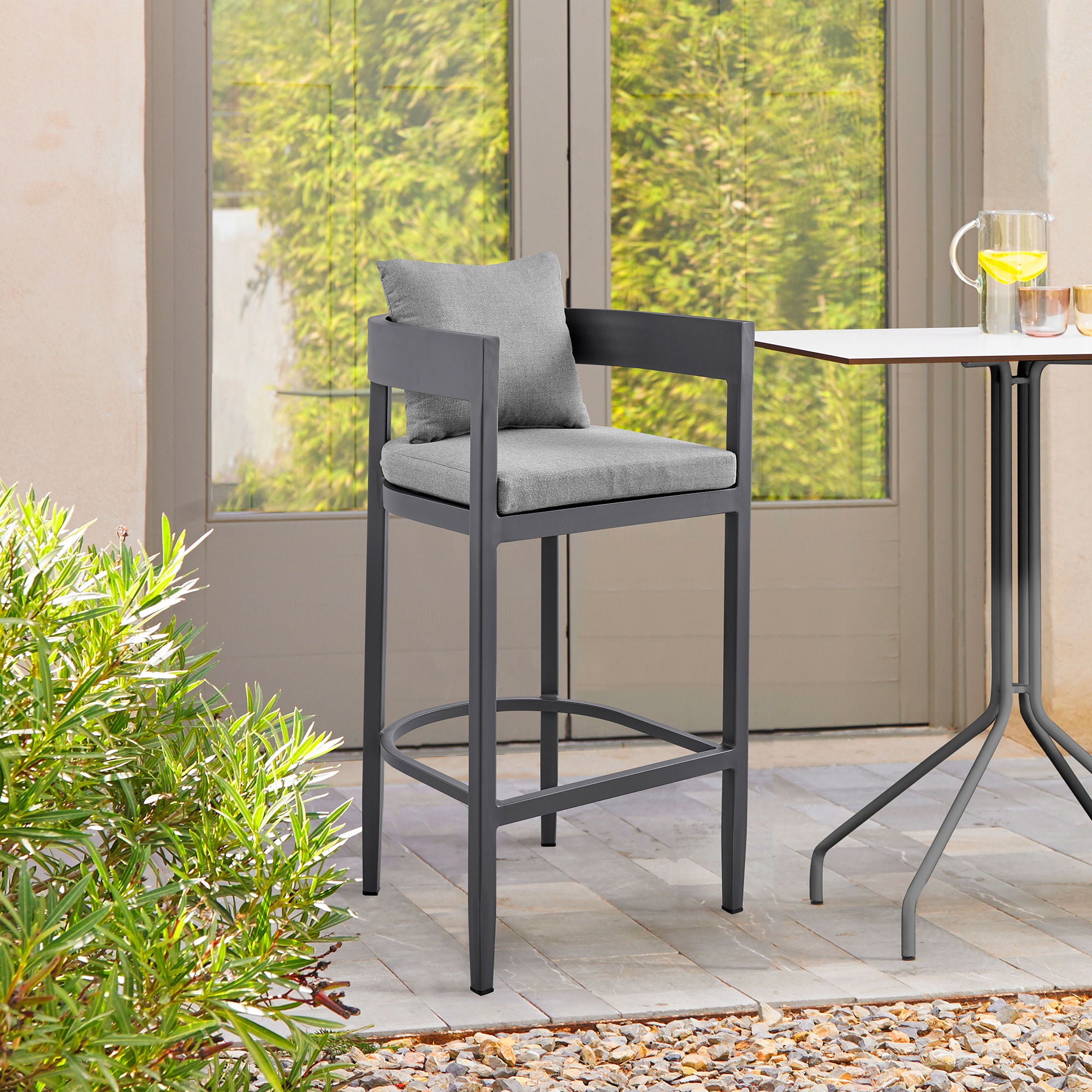 Menorca - Outdoor Patio Bar Stool Set