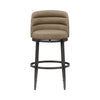 Eunice - Faux Leather Upholstered Swivel Barstool