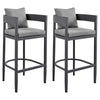 Menorca - Outdoor Patio Counter Height Bar Stool Set