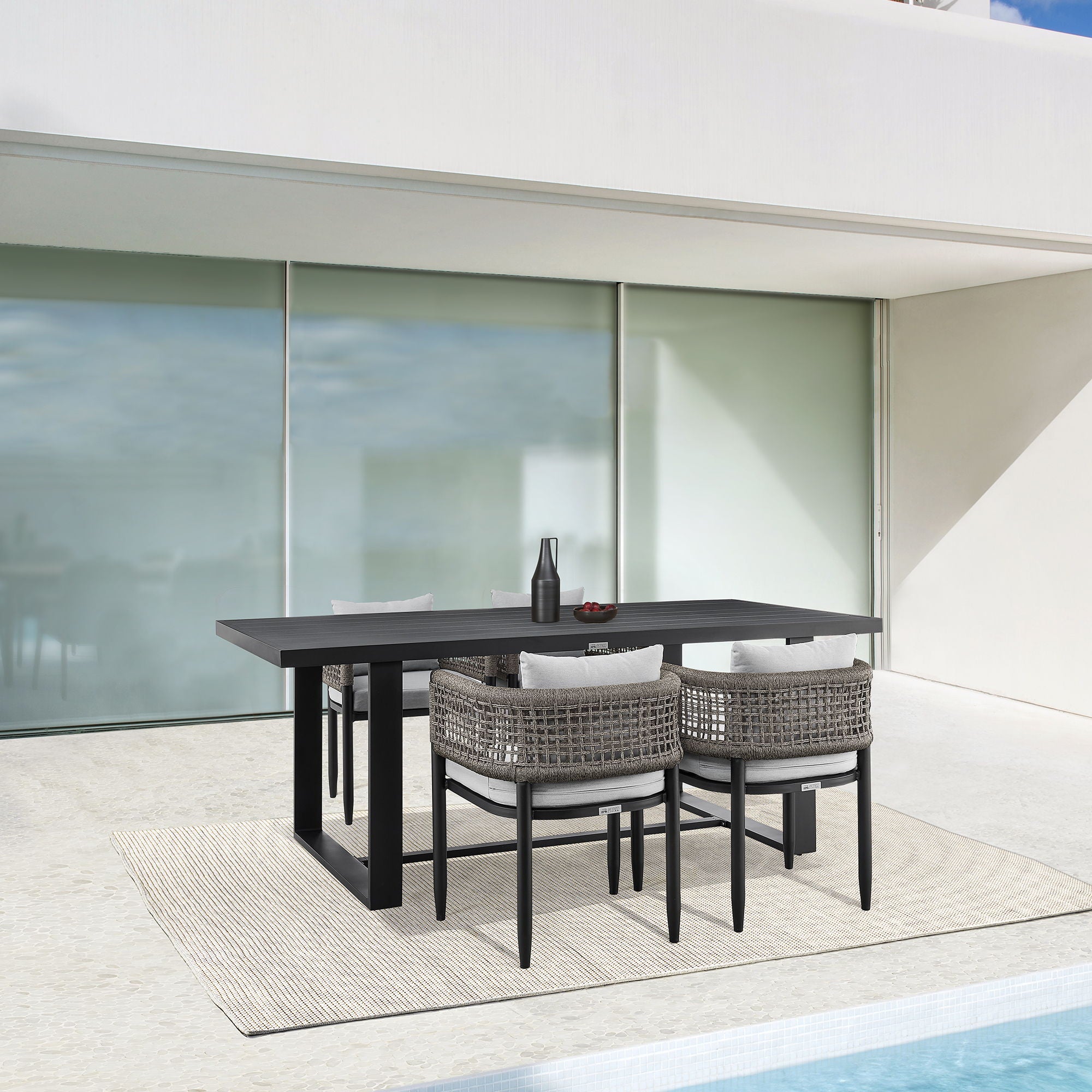 Felicia - Outdoor Patio Dining Table Set