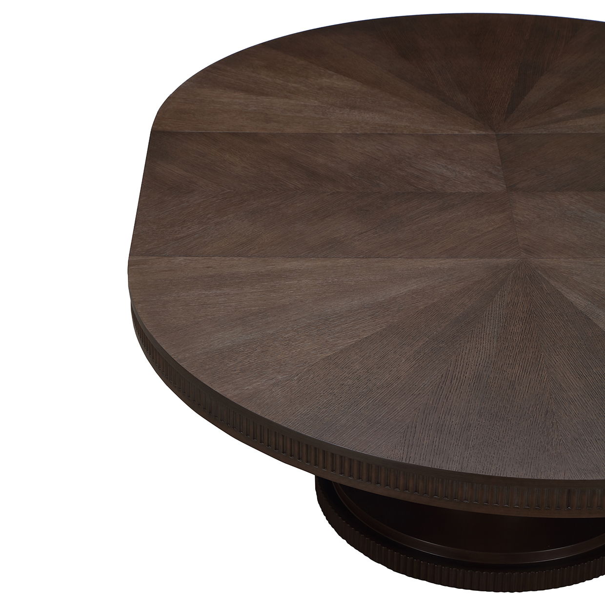 West Kensington - Oval Dining Table - Medium Espresso