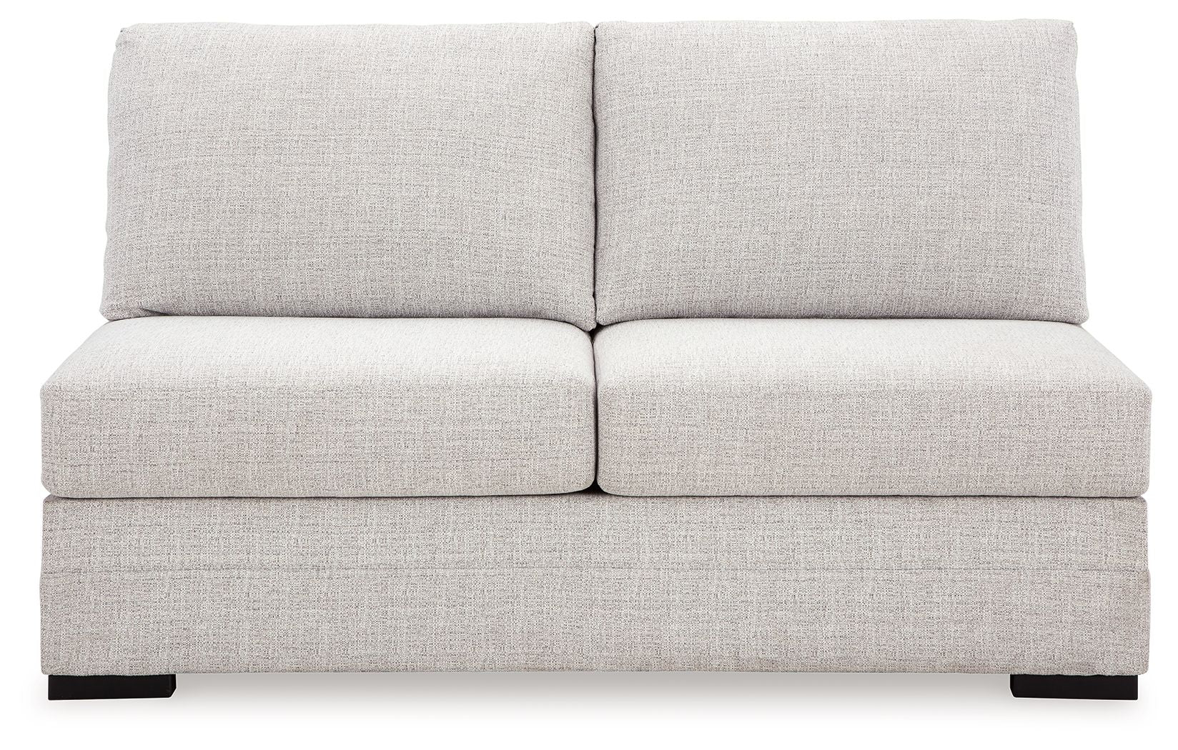 Koralynn - Armless Loveseat - Stone