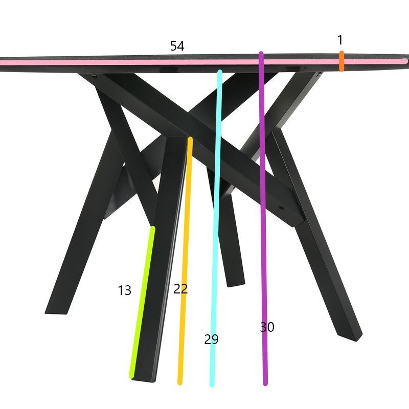 Venus And Jackie - Round Dining Set