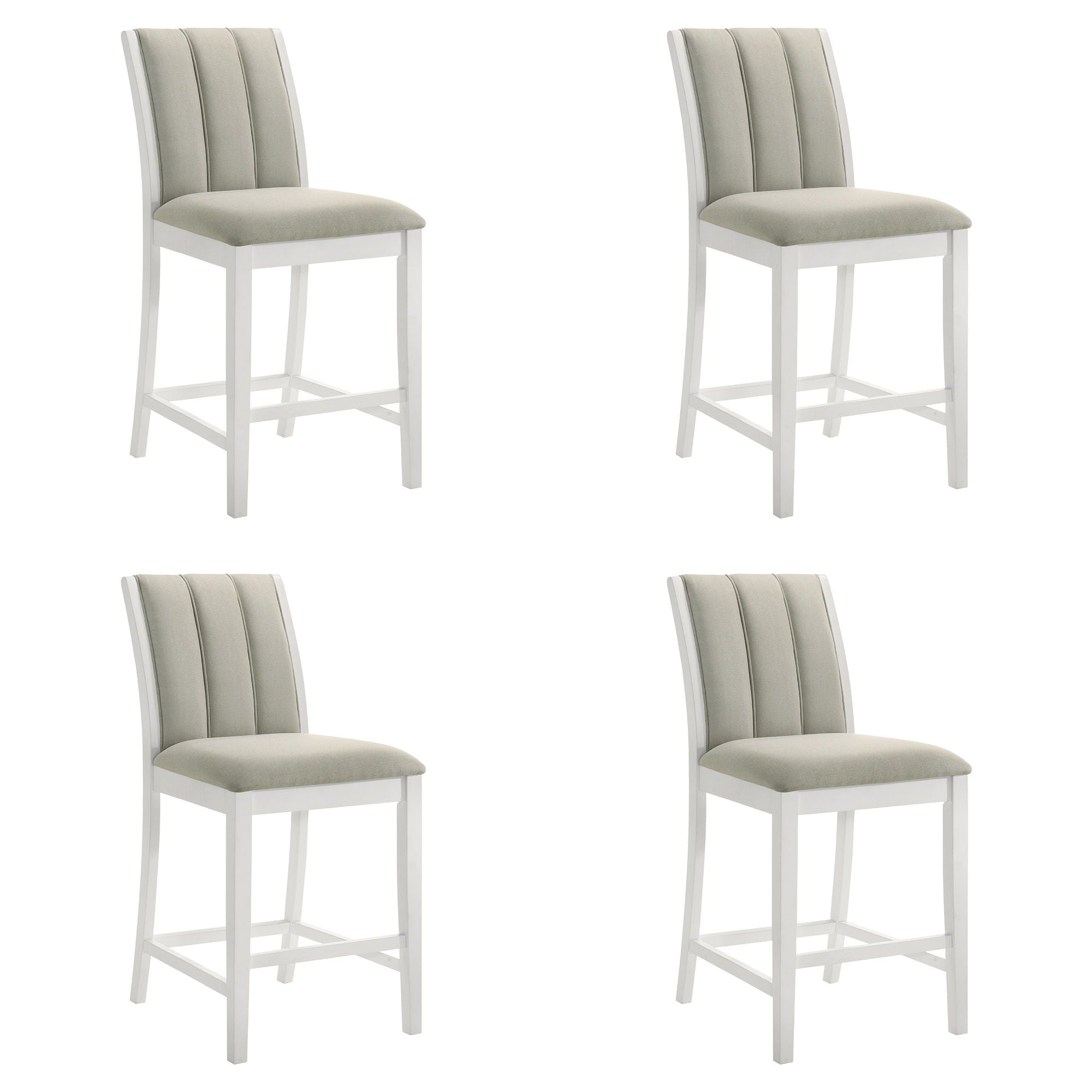 Nolan - 26" Counter Height Rubberwood Barstool