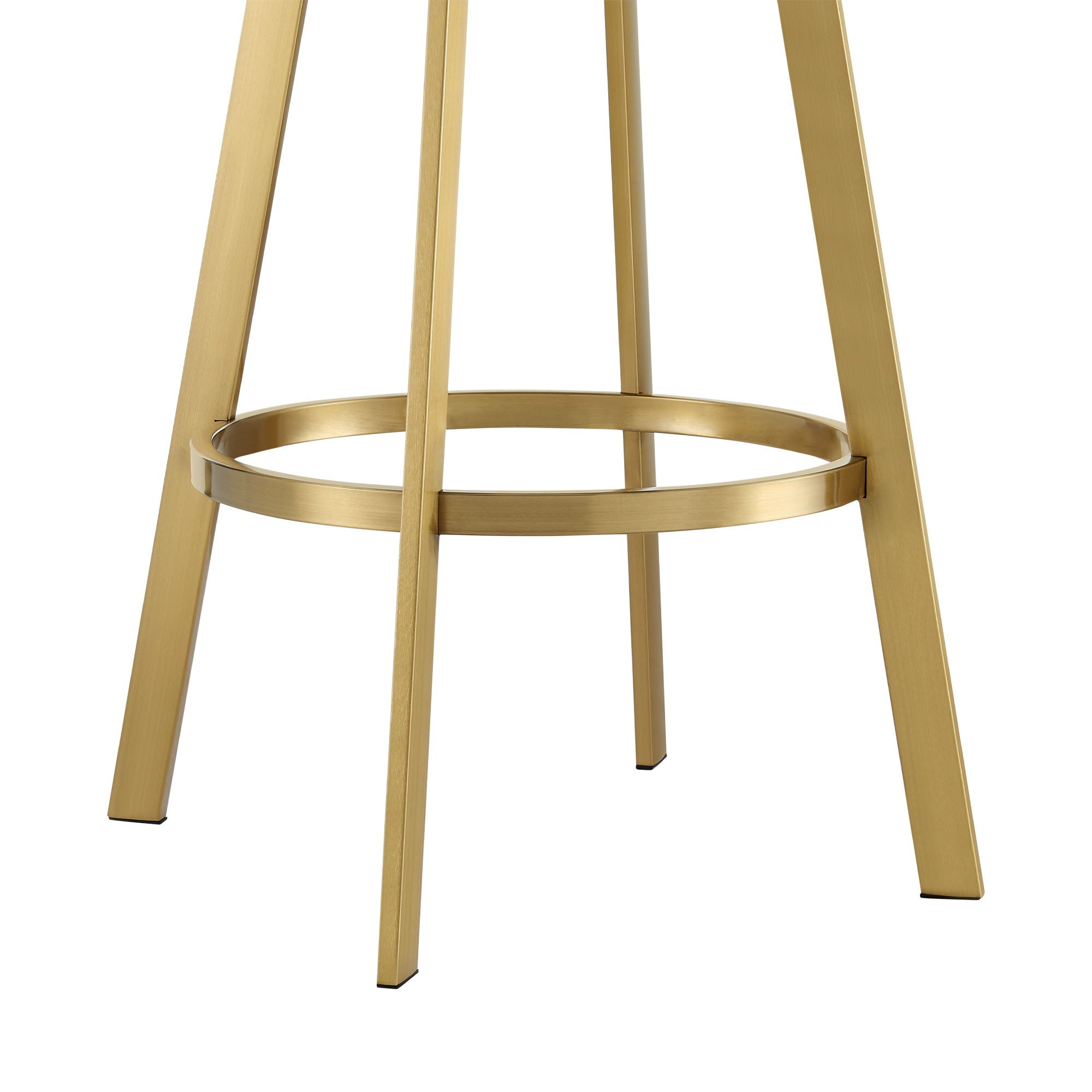 Saturn - Swivel Stool - Gold Legs