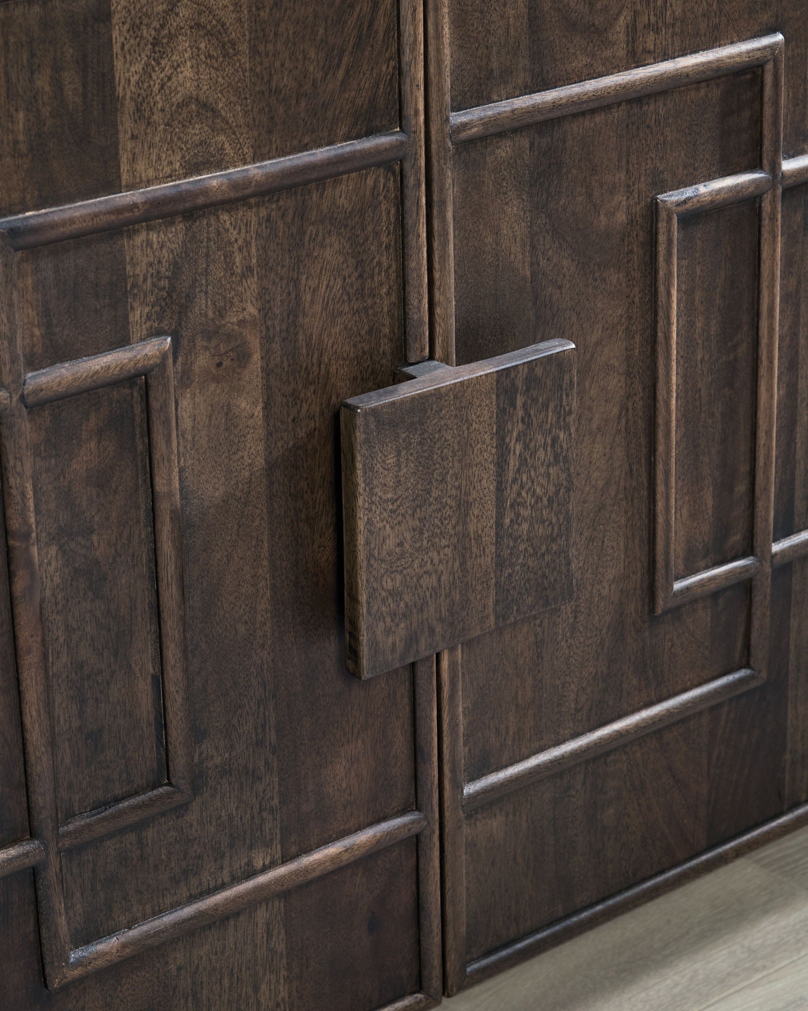 Cato - Accent Cabinet - Dark Brown
