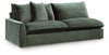 Carriage View - LAF Sofa - Jade