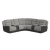 Hornet - 3 Piece Motion Sectional Set With Console And 2 Recliners