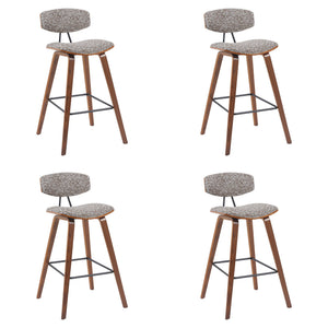 Fox - Mid-Century Bar Stool