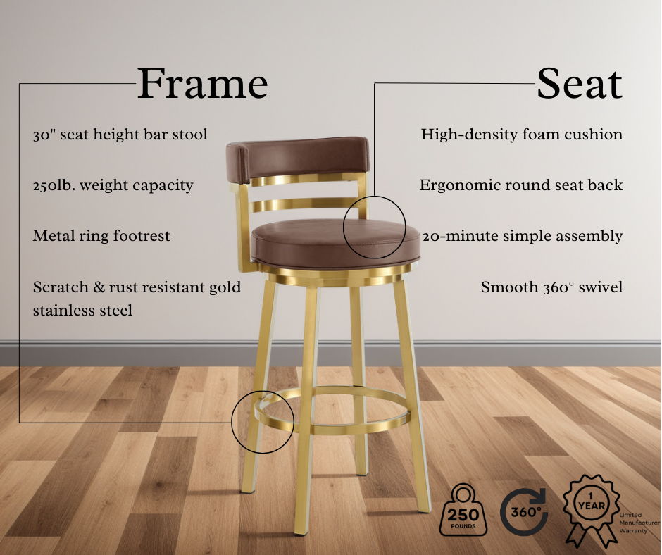 Madrid - Swivel Stool