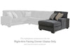 Tracling - RAF Corner Chaise - Slate