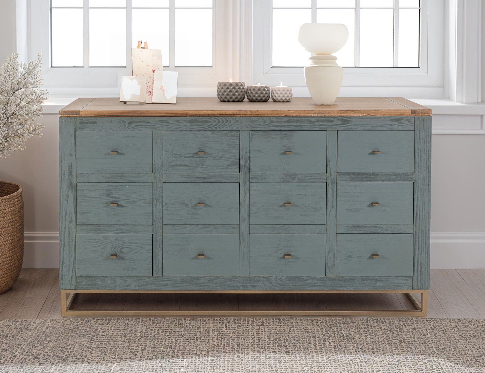 Timber - Console - Forest Green