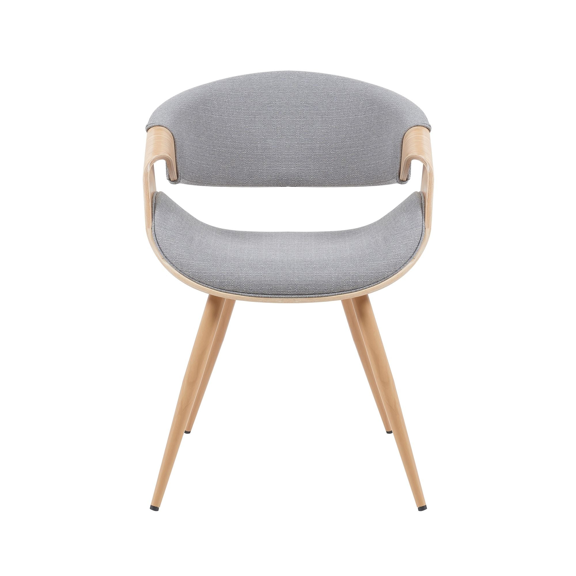 Butterfly - Upholstered Dining Chair - Brown Oak