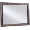 Derekson - Bedroom Mirror - Multi Gray