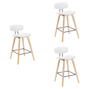 Fox - Swivel Bar Height Stool - Light Brown