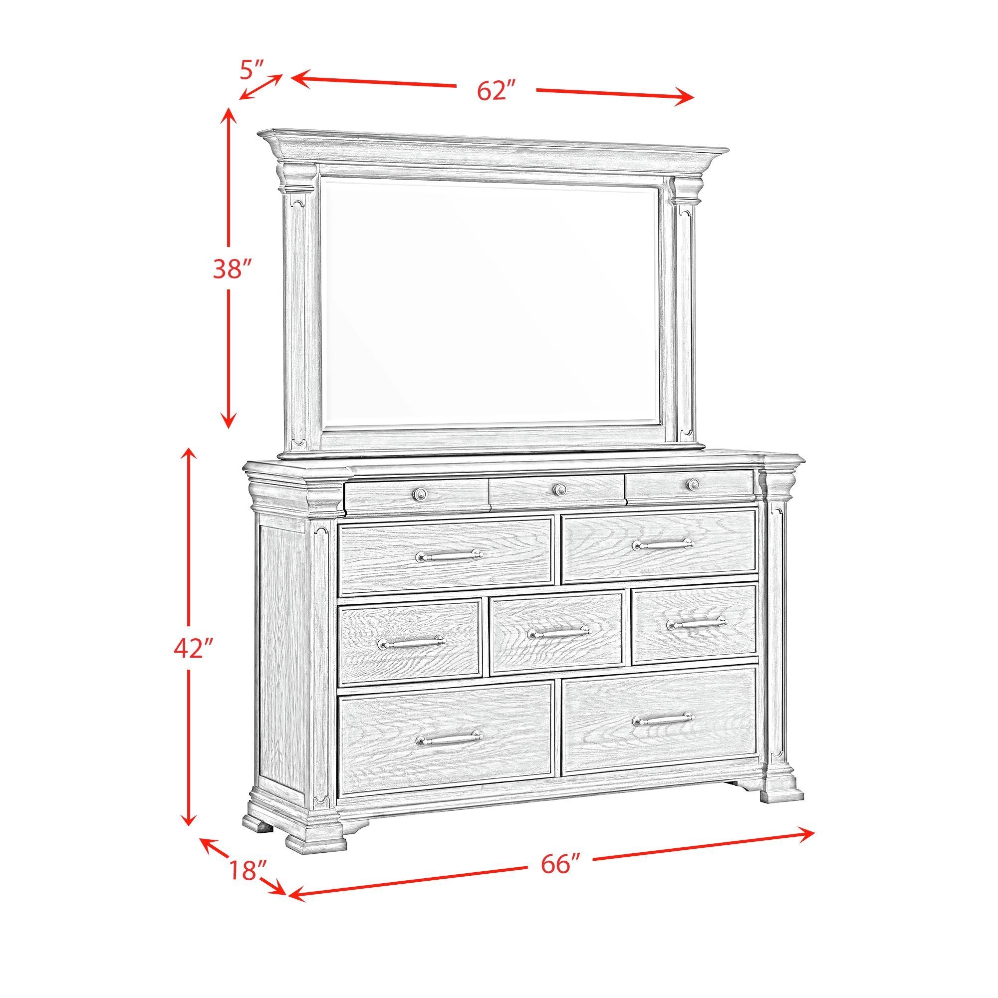 Kings Court - Bedroom Set