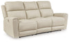 Dahlmoore - Power Reclining Sofa - Almond