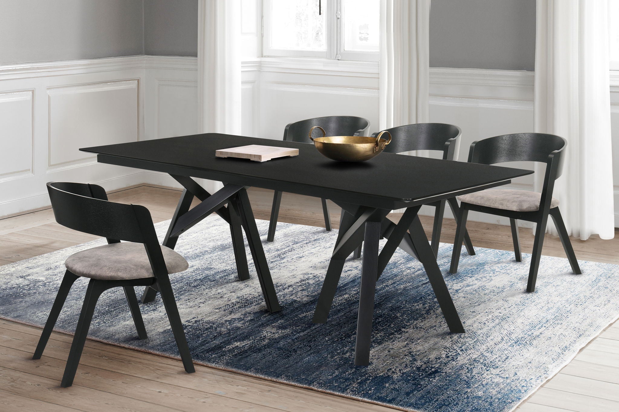 Jackie - Mid-Century Upholstered Dining Chairs (Set of 2)